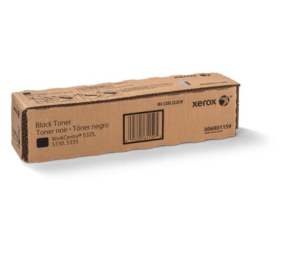 Zwarte tonercartridge (toner-out)