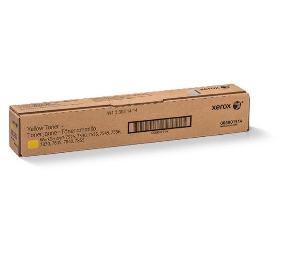 WorkCentre 7830/7835/7845/7855 Toner JAUNE (15 000 pages)