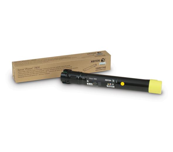 Phaser 7800, keltainen värikasetti (suuri kapasiteetti, 17 200 sivua)
