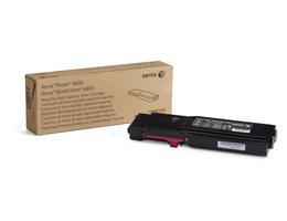 Phaser 6600/WorkCentre 6605, magenta tonerpatron med stor kapacitet (6.000 sider) - xerox