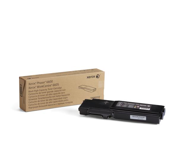 Phaser 6600/WorkCentre 6605, svart tonerkassett, högkapacitet (8 000 sidor)
