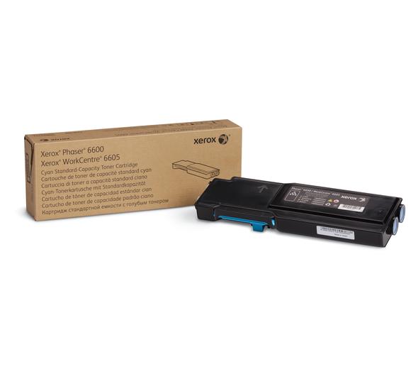 Phaser 6600/WorkCentre 6605 standard kapasitet Cyan tonerkassett (2 000 sider)