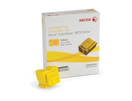 ColorQube 8870 smeltevoks, gul (6 brikker 17300 sider) - xerox