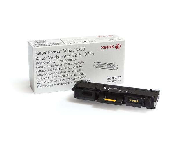 Phaser 3260 WorkCentre 3225 Cartucho de toner preto de alta capacidade (3000 páginas)