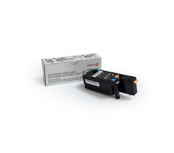 Phaser 6020/6022 WorkCentre 6025/6027 Standard-Tonerpatrone Cyan (1.000 Seiten)