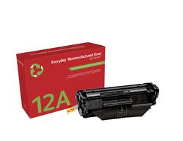 Everyday(TM) Black Remanufactured Toner by Xerox compatible with HP 12A (Q2612A), Standard Yield - xerox