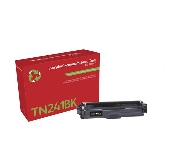 Everyday™ Svart återtillverkad toner från Xerox kompatibel med Brother TN241BK, Standard antal sidor
