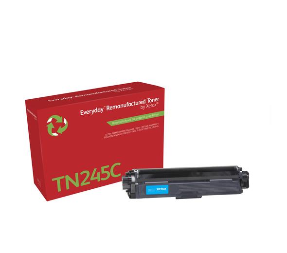 Everyday™ Cyan resirkulert toner fra Xerox, kompatibel med Brother TN245C, Høy avkastning