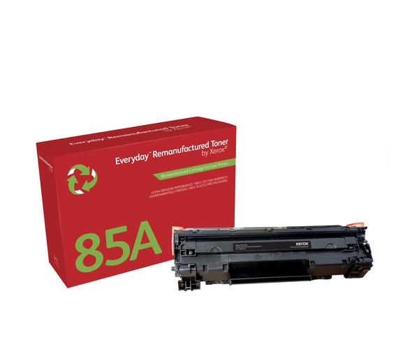 Tóner remanufacturado Everyday™Negro de Xerox para HP 85A (CE285A), Rendimiento estándar
