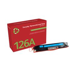 Everyday™ Cyaan Remanufactured Toner van Xerox voor HP 126A (CE311A), Standaard rendement - xerox