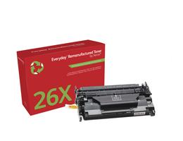 Everyday(TM) Black Remanufactured Toner by Xerox compatible with HP 26X (CF226X), High Yield - xerox