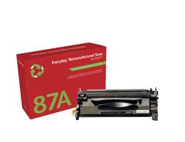 Everyday™ Black Remanufactured Toner by Xerox compatible with HP 87A (CF287A), Standard Yield - xerox
