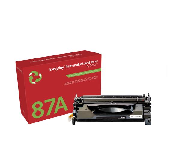 Wiederaufbereitetes Everyday™ HP Schwarz Tonermodul von Xerox für 87A (CF287A), Standard-Ergiebigkeit