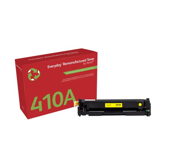 Wiederaufbereitetes Everyday™ HP Gelb Tonermodul von Xerox für 410A (CF412A), Standard-Ergiebigkeit