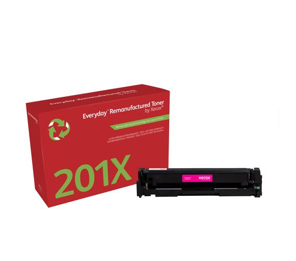 Everyday™ Magenta Remanufactured Toner van Xerox voor HP 201X (CF403X), Hoog rendement