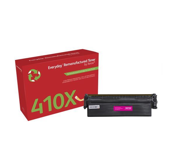 Everyday™ Magenta Remanufactured Toner by Xerox compatible with HP 410X (CF413X), High Yield