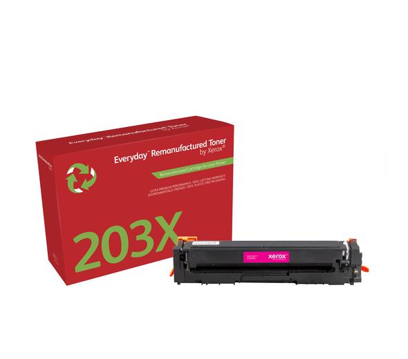 Everyday™ Magenta Remanufactured Toner van Xerox voor HP 203X (CF543X), Hoog rendement