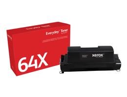 Everyday™ Sort toner fra Xerox, kompatibel med HP 64X (CC364X), Høy avkastning - xerox