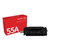 Everyday(TM) Black Toner by Xerox compatible with HP 55A (CE255A/ CRG-324), Standard Yield - xerox