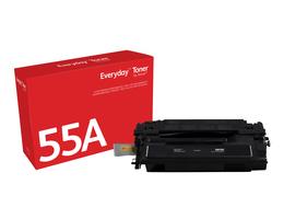 Toner Everyday™ HP Noir de Xerox compatible avec HP 55A (CE255A), Capacité standard - xerox