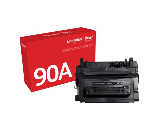 Everyday(TM) Black Toner by Xerox compatible with HP 90A (CE390A), Standard Yield