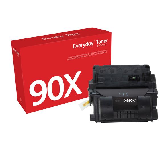 Everyday(TM) Black Toner by Xerox compatible with HP 90X (CE390X), High Yield