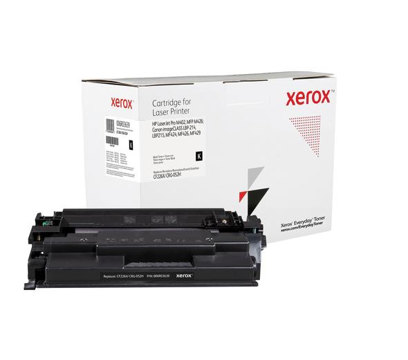 Everyday(TM) Black Toner by Xerox compatible with HP 26X (CF226X/ CRG-052H), High Yield