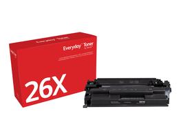 Everyday™ Black Toner by Xerox compatible with HP 26X (CF226X), High Yield - xerox