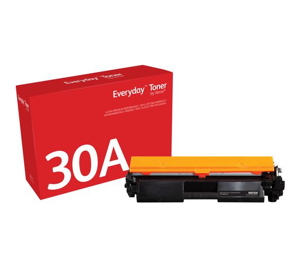 Everyday(TM) Black Toner by Xerox compatible with HP 30A (CF230A/ CRG-051), Standard Yield