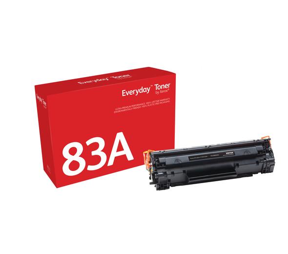Everyday™Schwarz Tonermodul von Xerox kompatibel mit HP 83A (CF283A), Standard-Ergiebigkeit