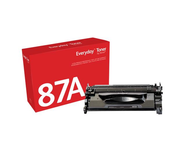Everyday™Schwarz Tonermodul von Xerox kompatibel mit HP 87A (CF287A), Standard-Ergiebigkeit