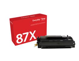 Everyday™ Svart toner från Xerox kompatibel med HP 87X (CF287X), Stort antal utskrifter - xerox