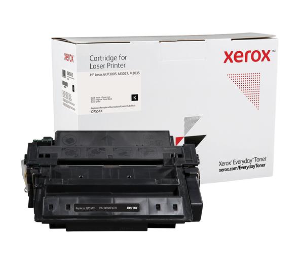 Toner Everyday(TM) Noir de Xerox compatible avec 51X (Q7551X), Grande capacité