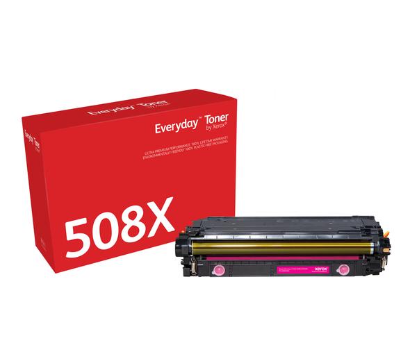 Everyday(TM) Magenta Toner by Xerox compatible with HP 508X (CF363X/ CRG-040HM), High Yield