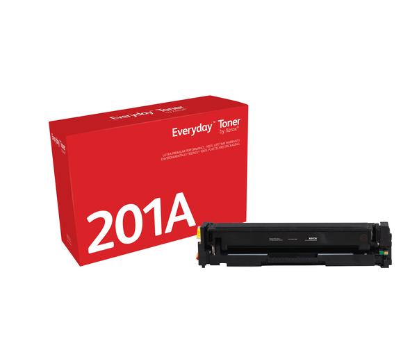 Everyday™ Black Toner by Xerox compatible with HP 201A (CF400A), Standard Yield