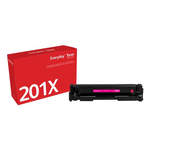 Everyday(TM) Magenta Toner by Xerox compatible with HP 201X (CF403X/ CRG-045HM), High Yield