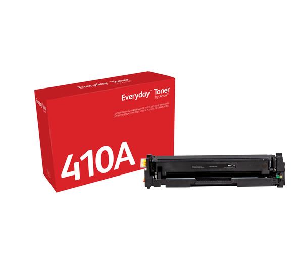 Everyday™Schwarz Tonermodul von Xerox kompatibel mit HP 410A (CF410A), Standard-Ergiebigkeit
