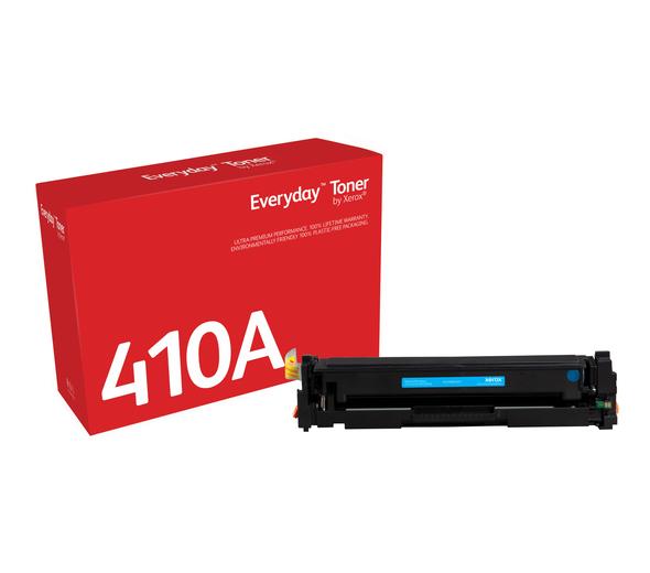 Everyday(TM) Cyan Toner by Xerox compatible with HP 410A (CF411A/ CRG-046C), Standard Yield