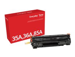 Toner Everyday™ HP Noir de Xerox compatible avec HP 35A 36A 85A (CB435A/ CB436A/ CE285A), Capacité standard - xerox