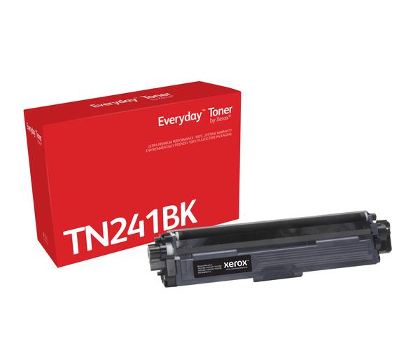 Everyday™ Black Toner by Xerox compatible with Brother TN241BK, Standard Yield