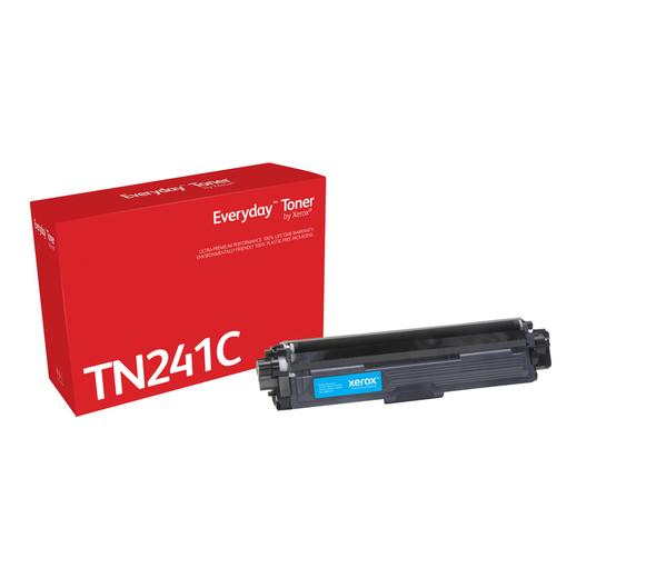 Everyday(TM) Cyan Toner by Xerox compatible with Brother TN241C, Standard Yield