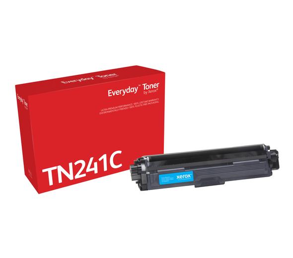 Everyday™ Cyaan Toner van Xerox is compatibel met Brother TN241C, Standaard rendement