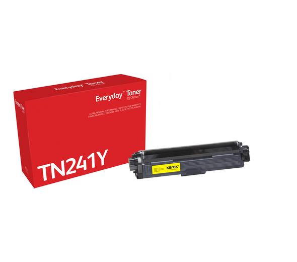 Everyday(TM) Yellow Toner by Xerox compatible with Brother TN241Y, Standard Yield