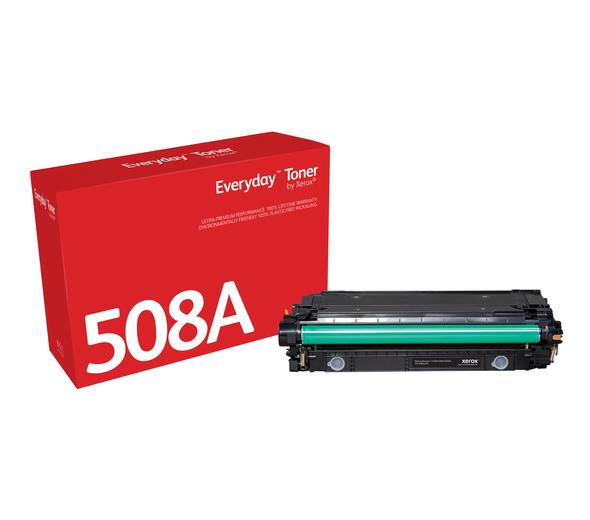 Toner Everyday™Negro di Xerox compatibile con HP 508A (CF360A), Rendimiento estándar