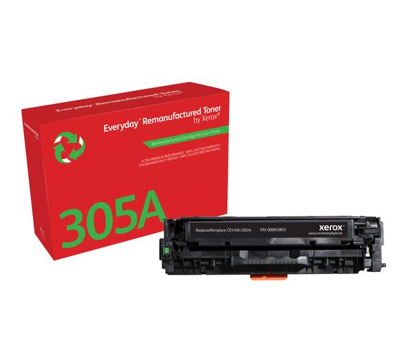 Everyday™ Zwart Remanufactured Toner van Xerox voor HP 305A (CE410A), Standaard rendement