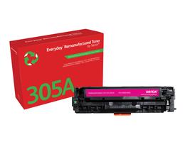 Everyday™ Magenta Remanufactured Toner by Xerox compatible with HP 305A (CE413A), Standard Yield - xerox