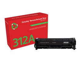 Everyday™ Black Remanufactured Toner by Xerox compatible with HP 312A (CF380A), Standard Yield - xerox