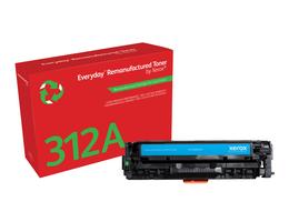 Everyday™ Cyaan Remanufactured Toner van Xerox voor HP 312A (CF381A), Standaard rendement - xerox