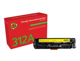 Everydayâ¢ Gul genfremstillet toner fra Xerox, kompatibel med HP 312A (CF382A), Standardkapacitet - xerox