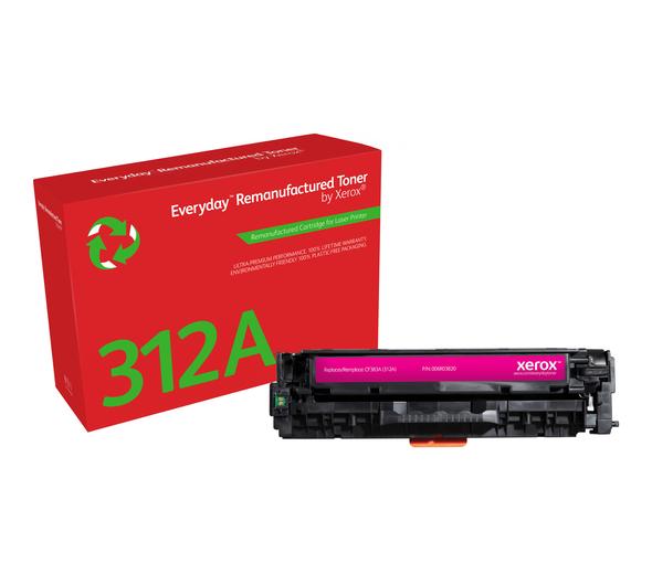 Everyday™ Magenta Remanufactured Toner by Xerox compatible with HP 312A (CF383A), Standard Yield